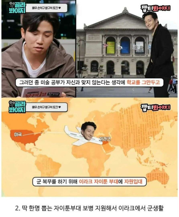 별의별거 다했던 배우 손석구의 이력