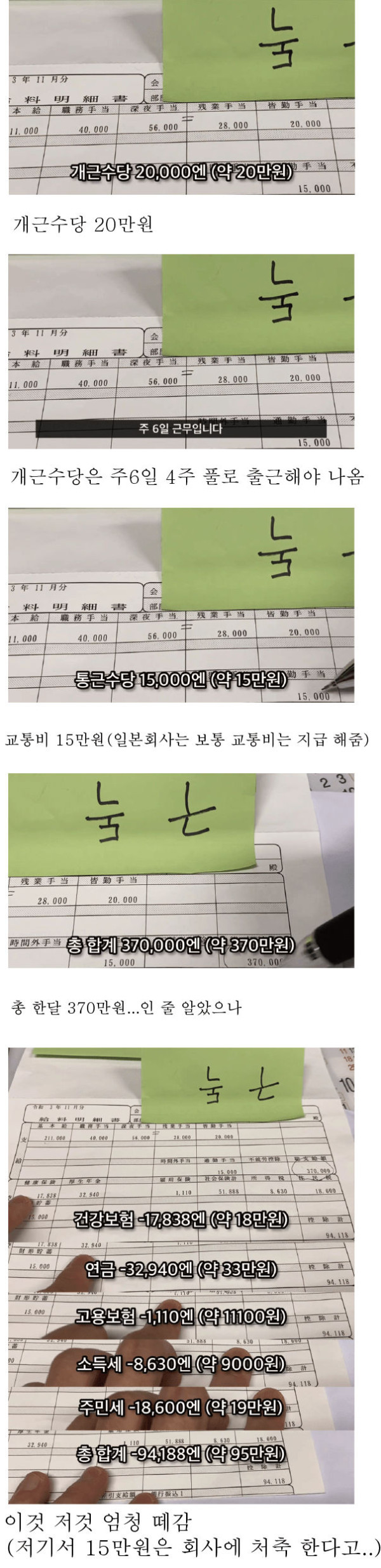 일본 러브호텔 매니저 버는 돈 수준