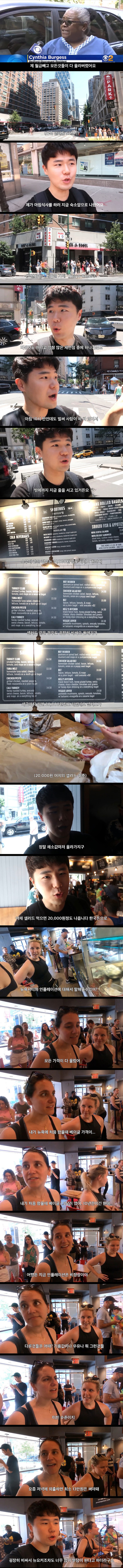 현재 높은 미국 물가 체감