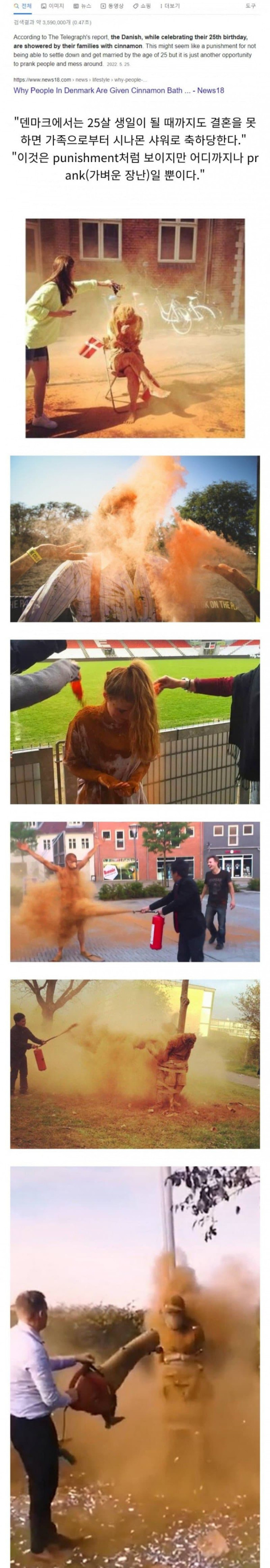 덴마크에서 25세까지 결혼을 못하면???