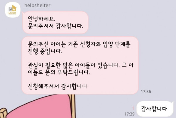 터널 옆에서 비 맞고 있던 댕댕이