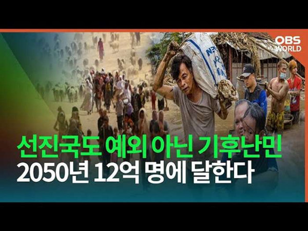 기후변화로 인해 나타나는 파급효과들