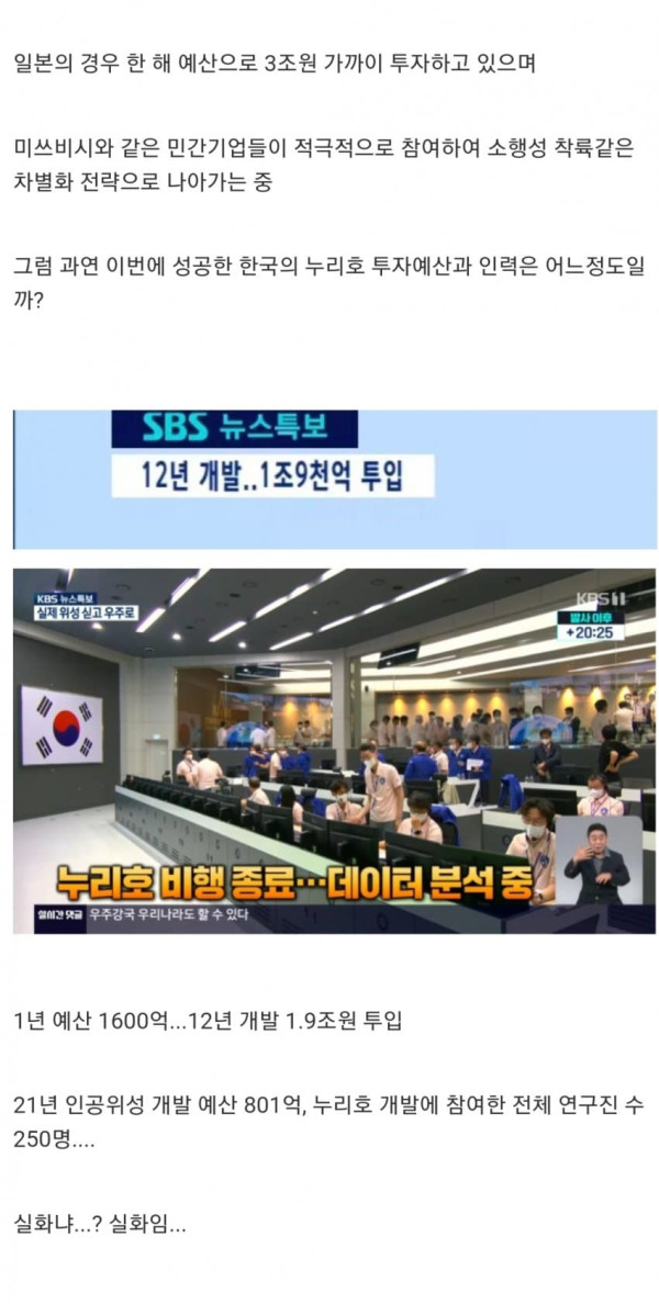 누리호 발사 성공이 대단한 이유