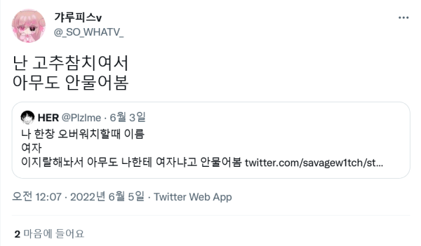 게임하는 여자들이 성별 숨기는 방법