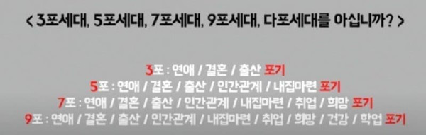 양산되는 N포세대