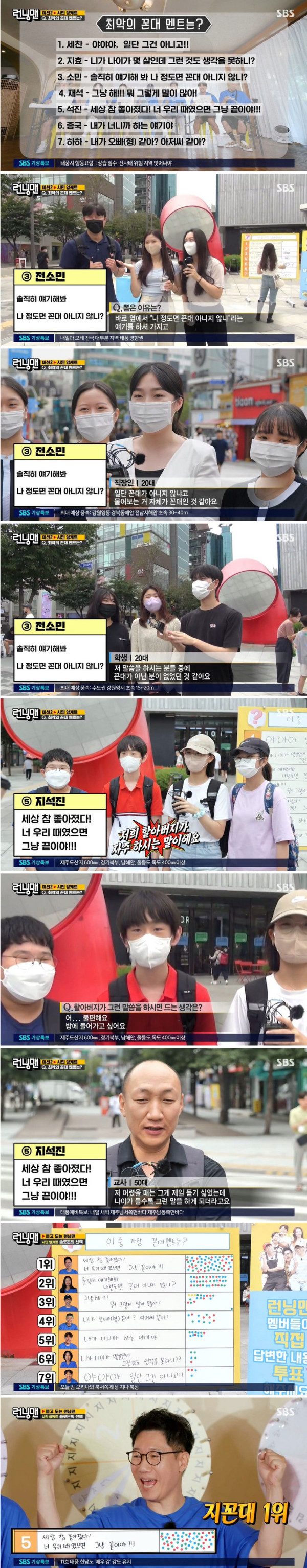 시민들이 뽑은 최악의 꼰대 멘트