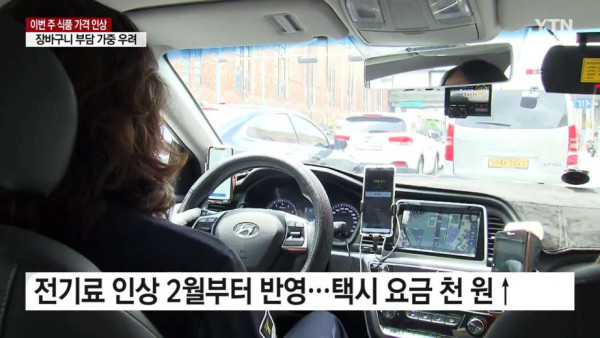 식품 가격 줄줄이 인상