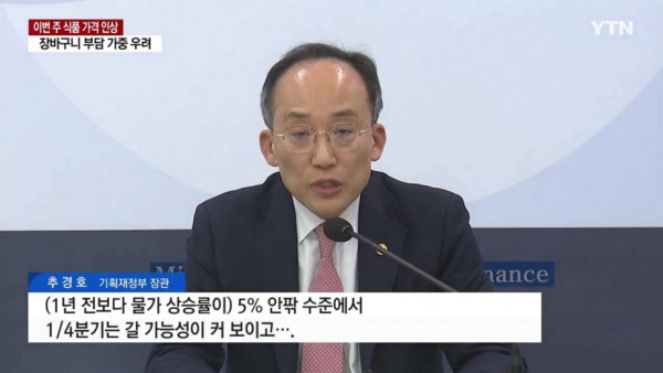 식품 가격 줄줄이 인상