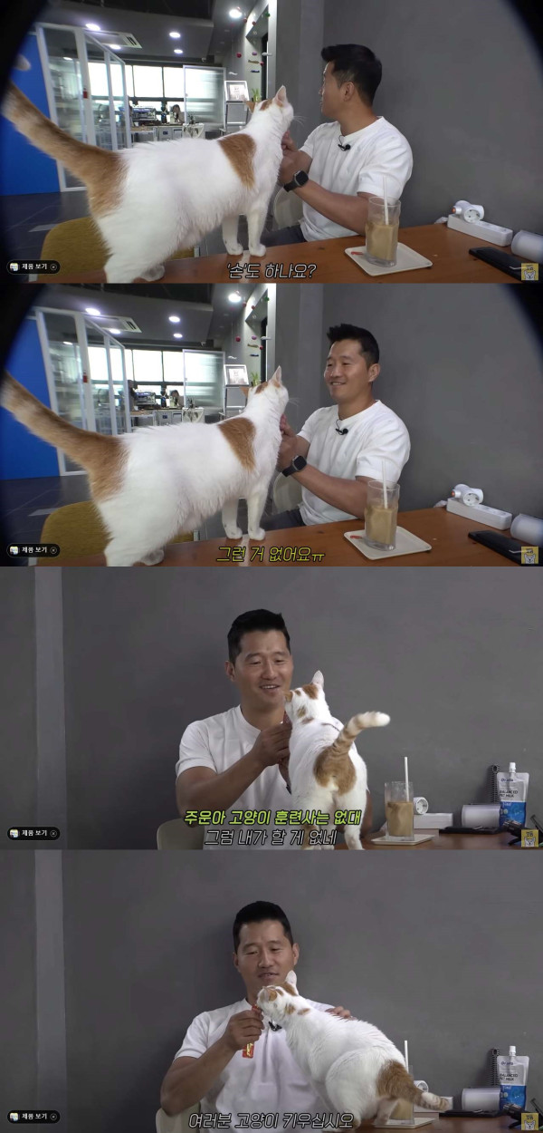 고양이에 대해서는 잘 모르는 개통령 강형욱