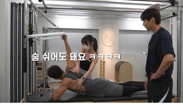 생애 처음으로 필라테스 도전해본 김종국 소감