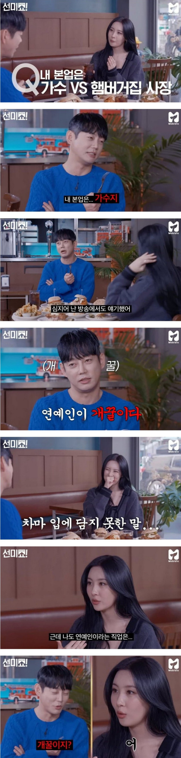 연예인 직업이 개꿀이라던 테이