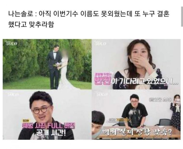 나는 솔로가 다른 연애프로보다 재밌는 이유