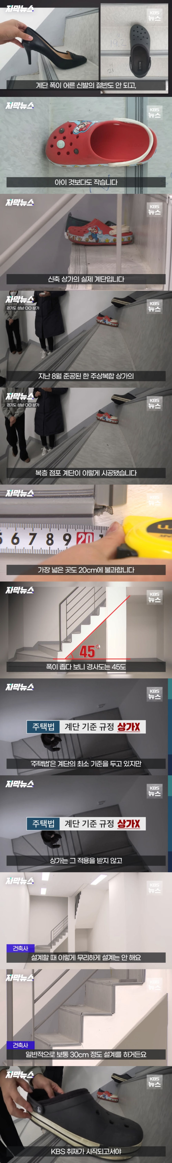 한 건설사의 상가 시공 수준