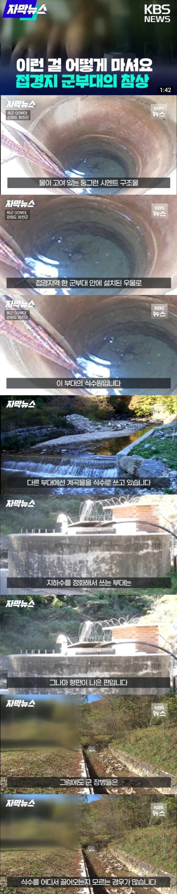 군 장병 처우 실태