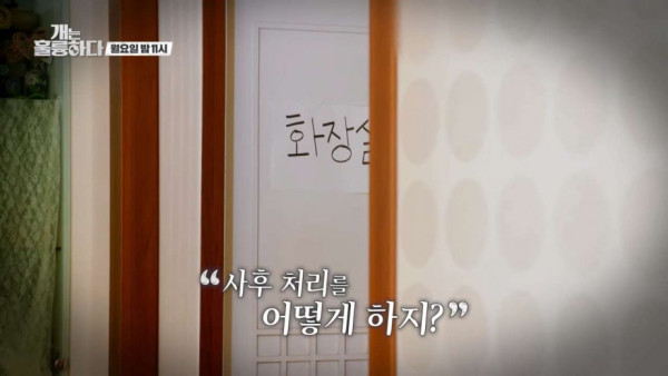 촬영중 키우던 개가 사망했다는 소식을 들은 이경규 근황