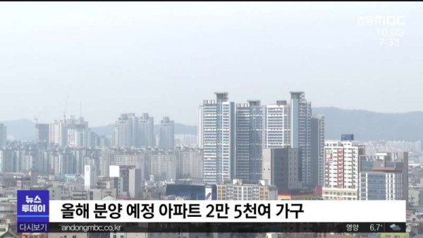 대구 미분양 심각, 1년전에 비해 48배 급증