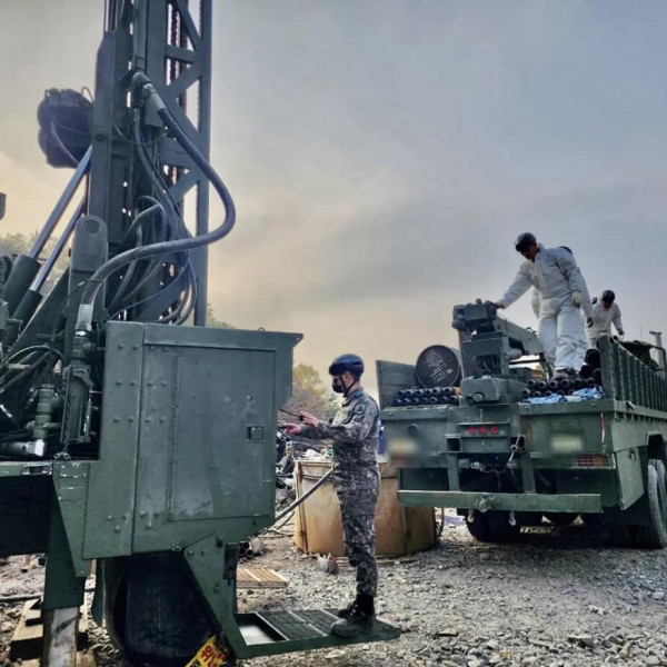 광산 매몰사고 구조에 동원된 부대