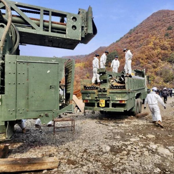 광산 매몰사고 구조에 동원된 부대