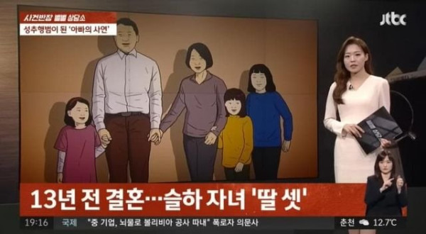 성추행범이 된 아빠의 사연