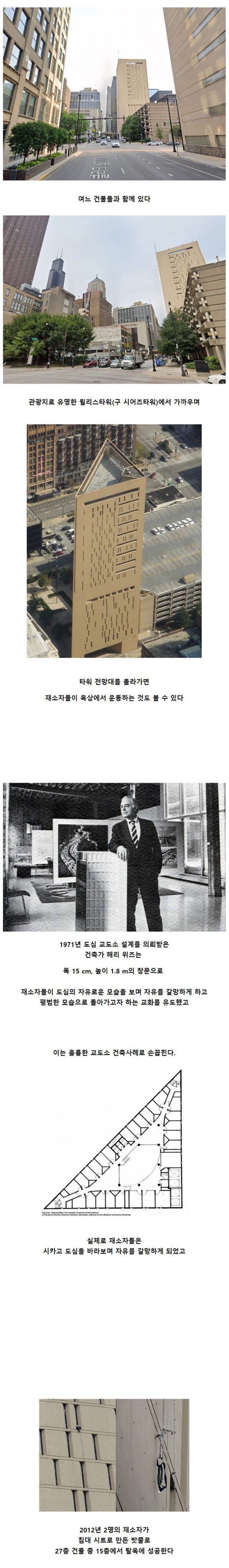 도심 한복판에 있는 교도소