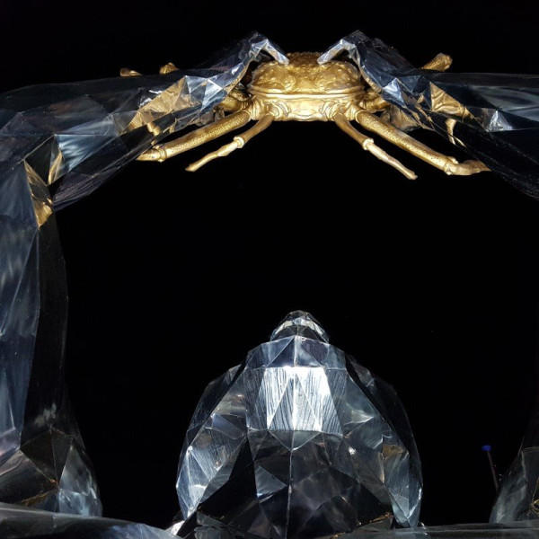 영덕에 있는 영덕대게 동상