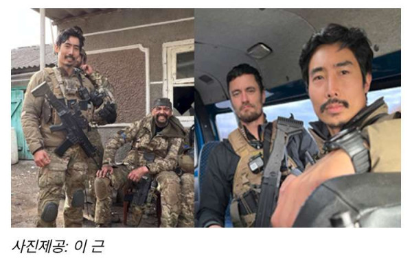 부상으로 입원중인 이근 인터뷰