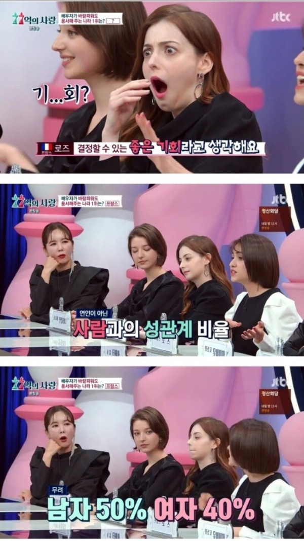 프랑스가 생각하는 불륜 ㄷㄷ
