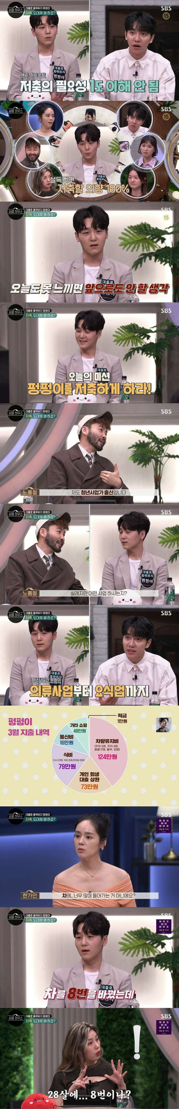 욜로족을 설득하는 노홍철