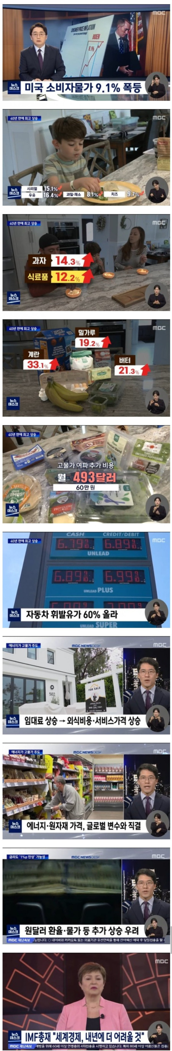 심각한 미국 상황