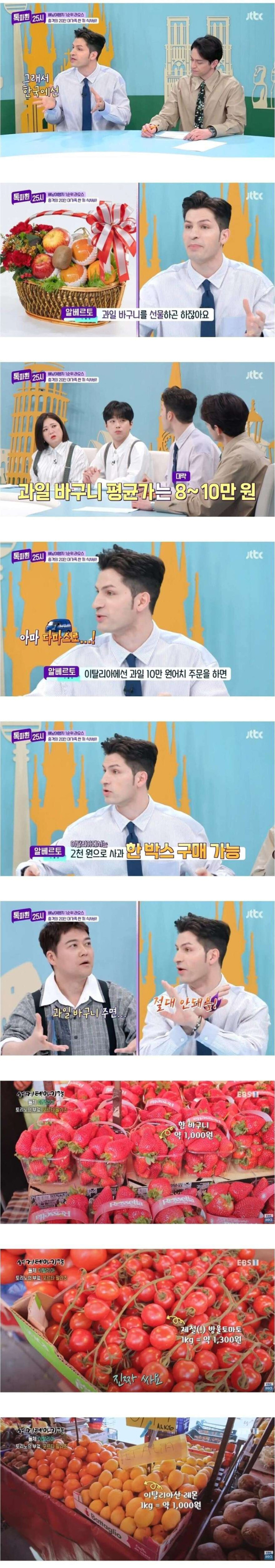 이탈리아에서 과일바구니 선물하면 안되는 이유