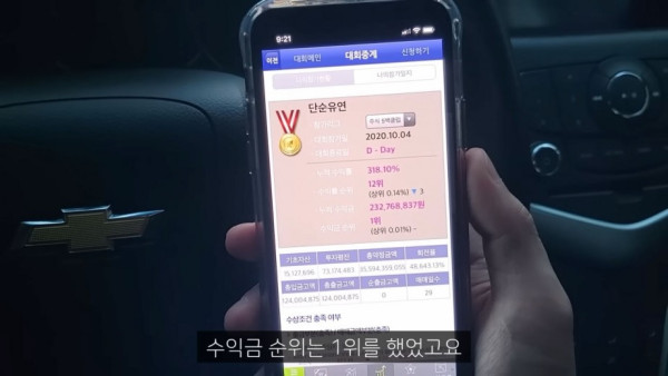 키움 증권대회 1등하고 전업투자 시작한 개미 근황