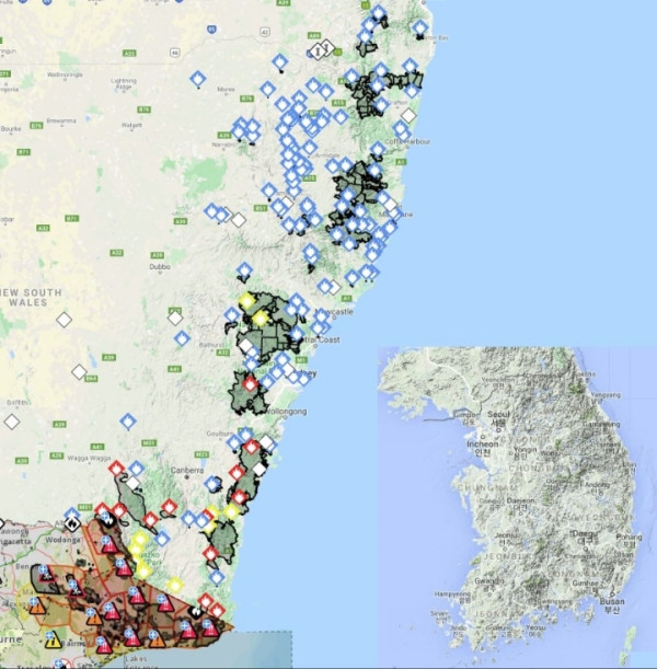 호주 산불 근황