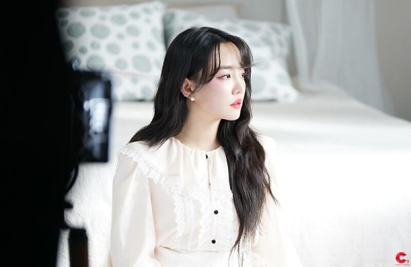 윤하 먹구름MV 촬영현장