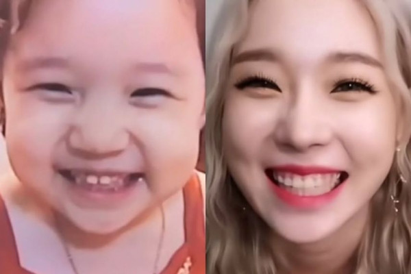 에스파 윈터 애기때 모습과 현재 모습