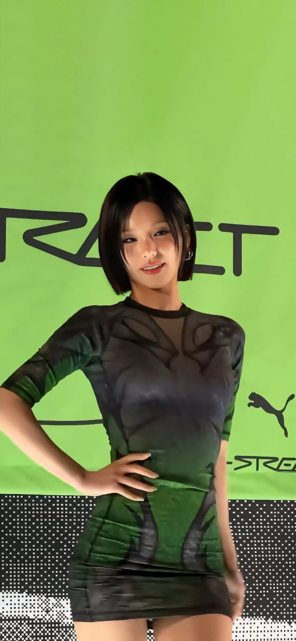 ITZY 예지 밀착 원피스