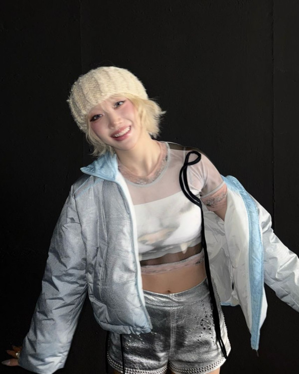 금발이 잘 어울리는 스테이씨 수민