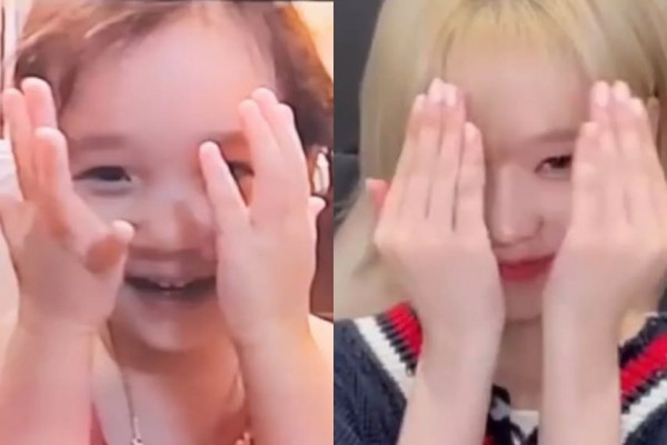 에스파 윈터 애기때 모습과 현재 모습