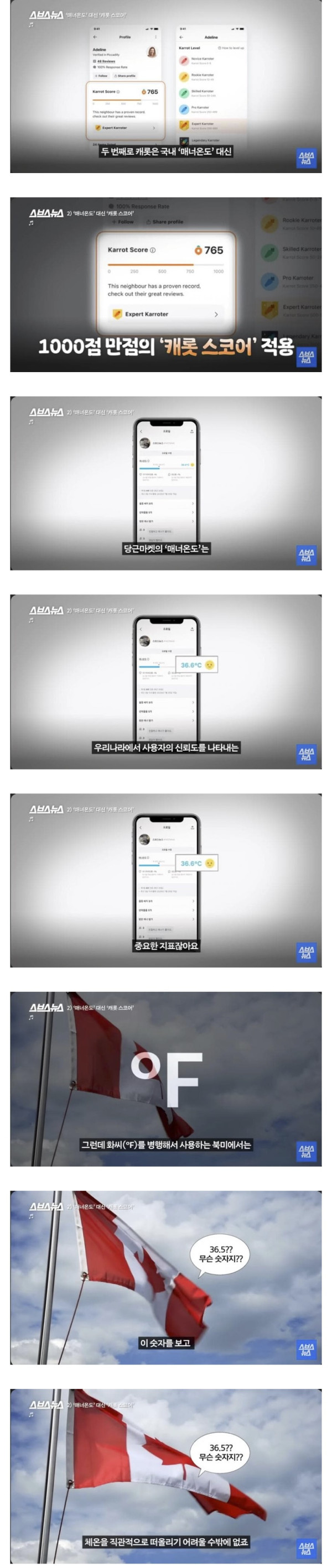 캐나다에서 유행중이라는 애플리케이션