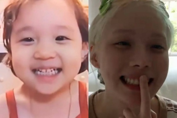 에스파 윈터 애기때 모습과 현재 모습