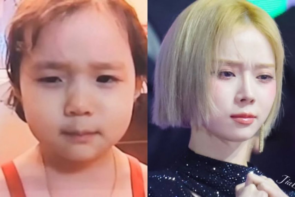 에스파 윈터 애기때 모습과 현재 모습