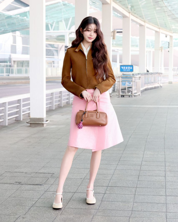 아이브 장원영 미우미우