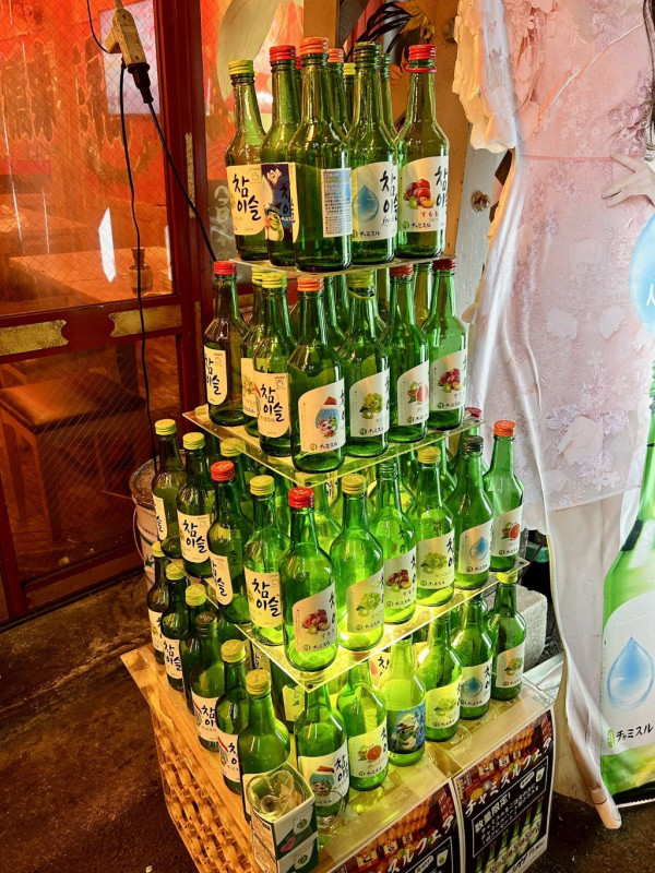 요즘 일본에서 엄청 인기있다는 참이슬 과일소주