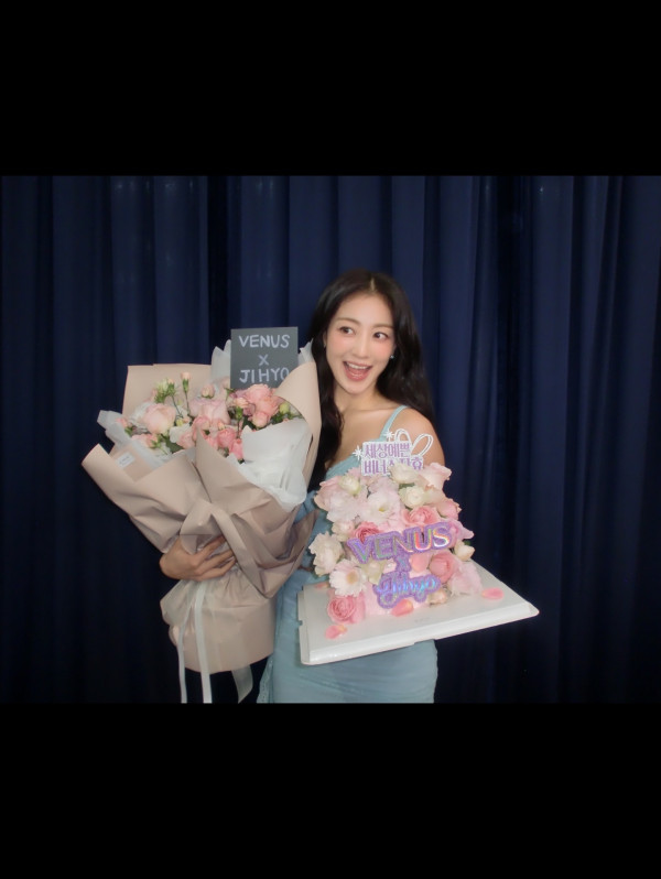 트와이스 지효 비너스 브라 촬영현장