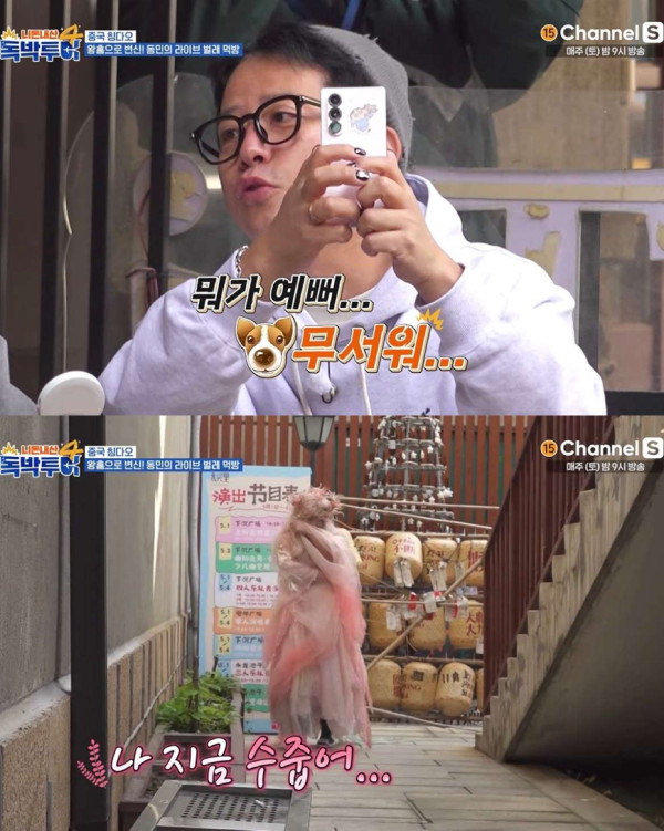 왕홍 메이크업한 장동민