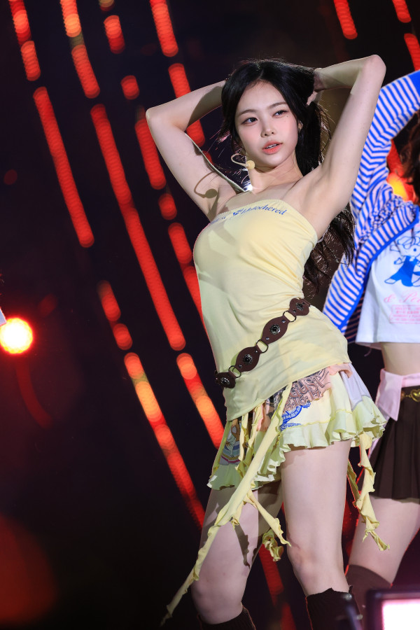 하츠투하츠 이안 노란색 끈원피스