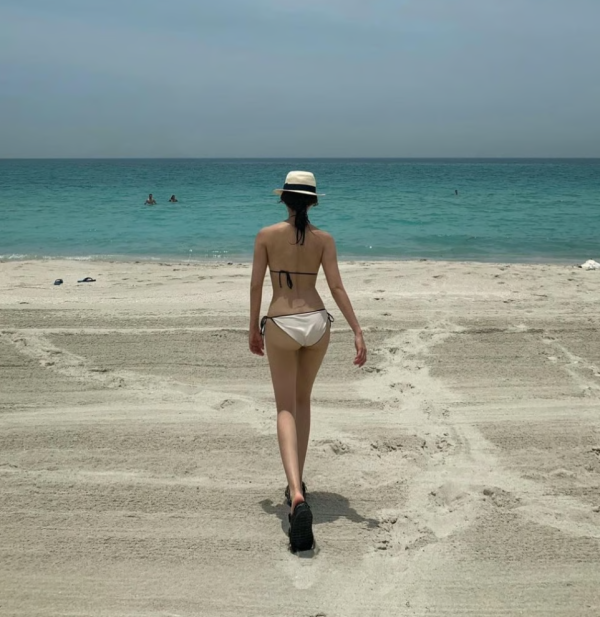 티아라 효민, 비키니 몸매