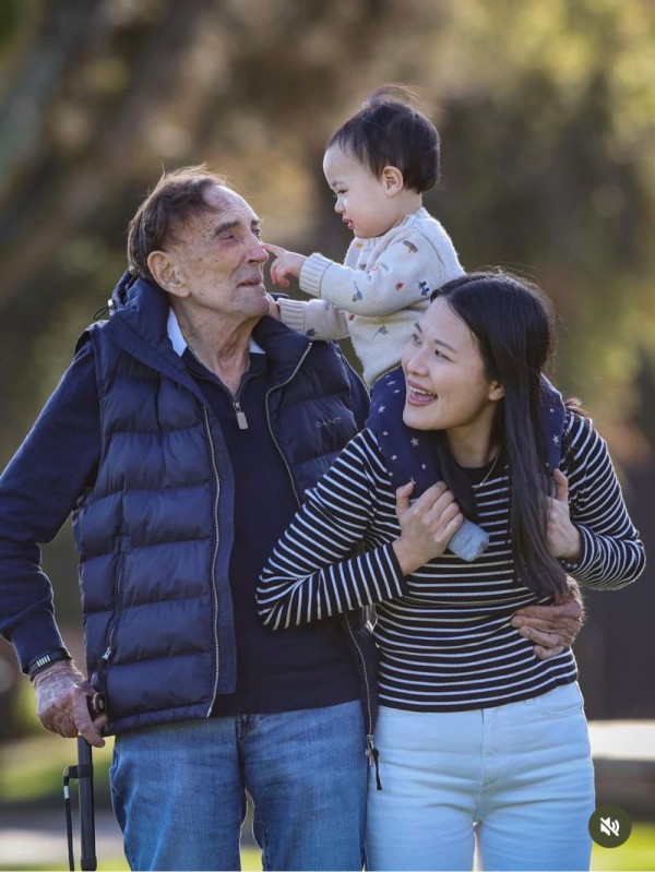 93살에 아빠가 된 호주남자