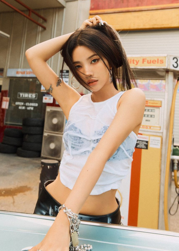 (여자)아이들 브라 비치는 컨셉 티저