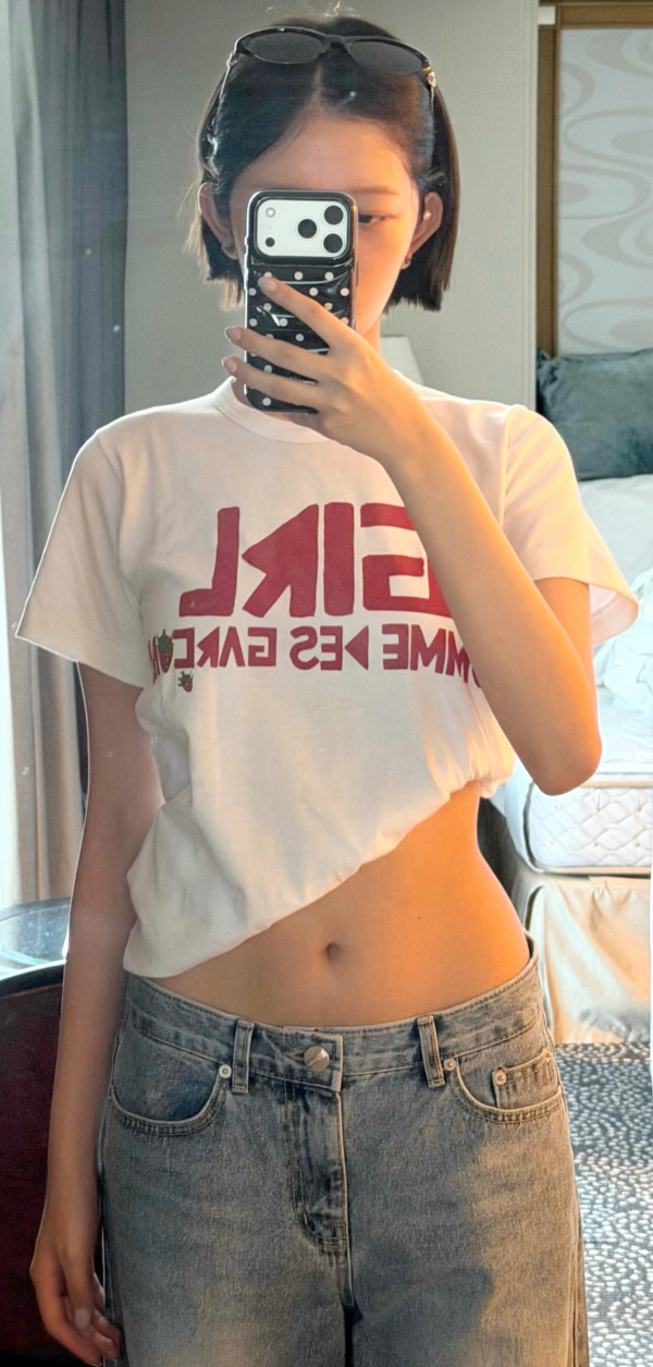 아이브 레이 거울셀카