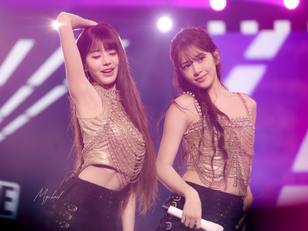 장원영 X 안유진 란제리룩